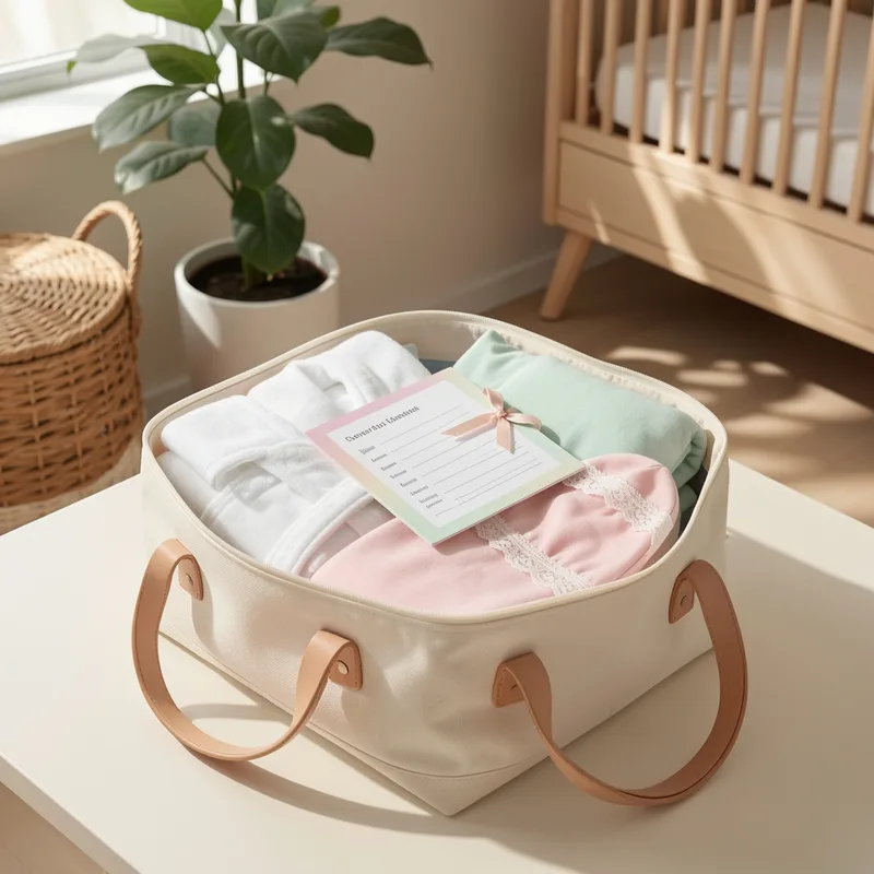 Trousse maternité indispensable accouchement : checklist complète 2026